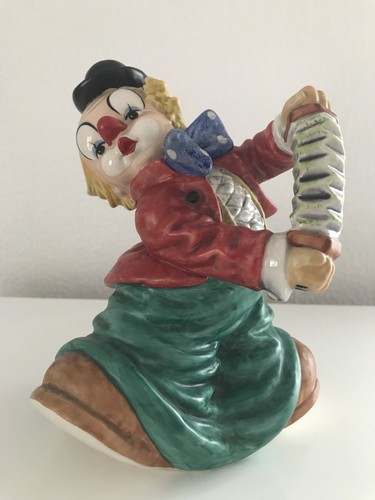 Goebel clown mit bandonion - mit,